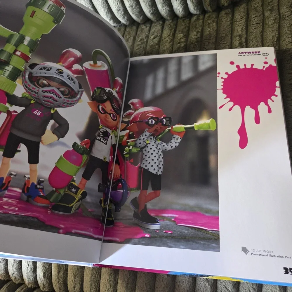 Dark Horse Books art splatoon